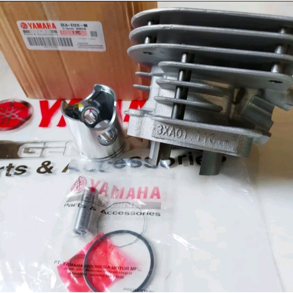 BLOK SEHER KOMPLIT YAMAHA FIZR/POSWAN/2TK/KODE 3XA YP-1 ORI-YGP