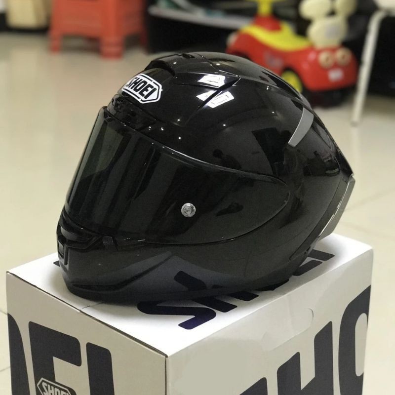 PROMO HELM CLONE SHOEI  BLACK GLOSSY CLONE 1:1
