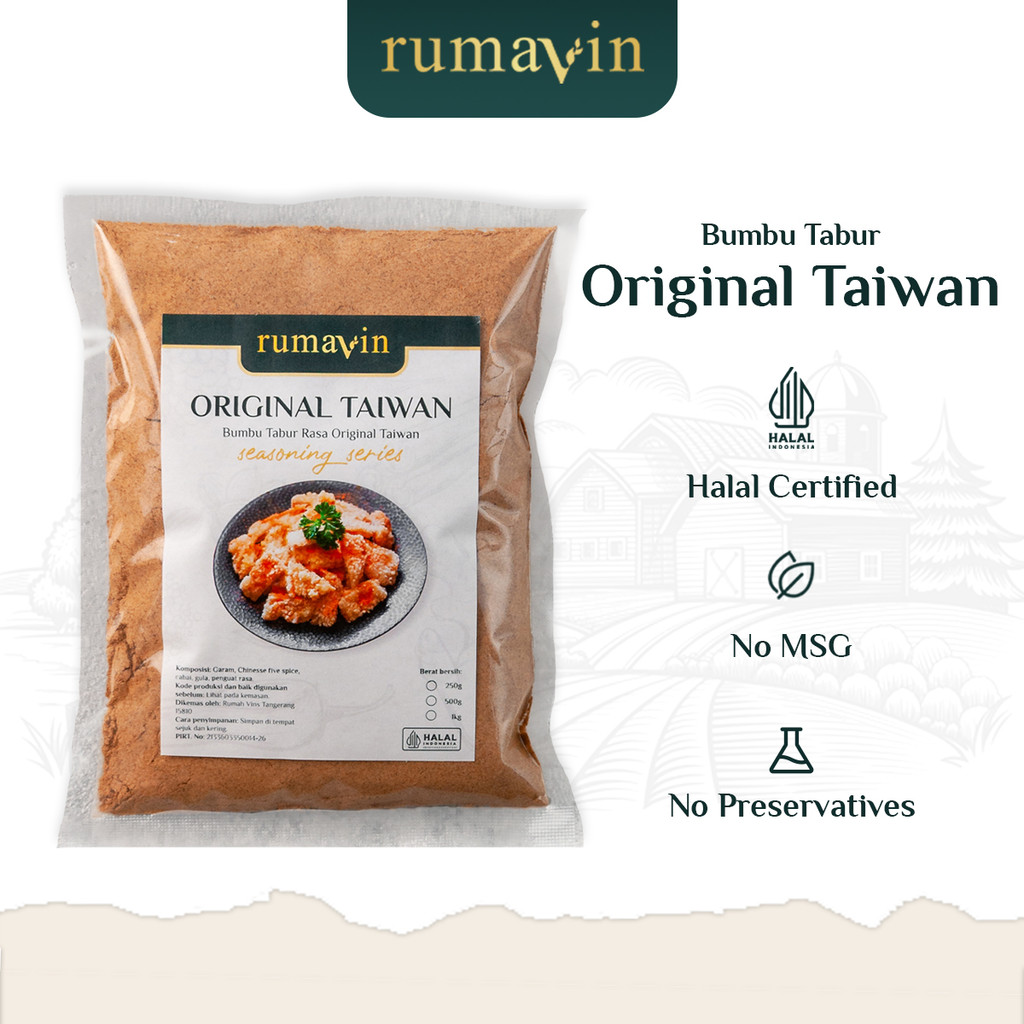 Rumavin - Premium Bumbu Tabur Original Taiwan