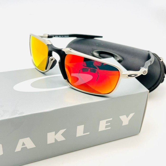 Eklusif Kacamata Sunglasses Oakley Badman X Metal Edition Murah
