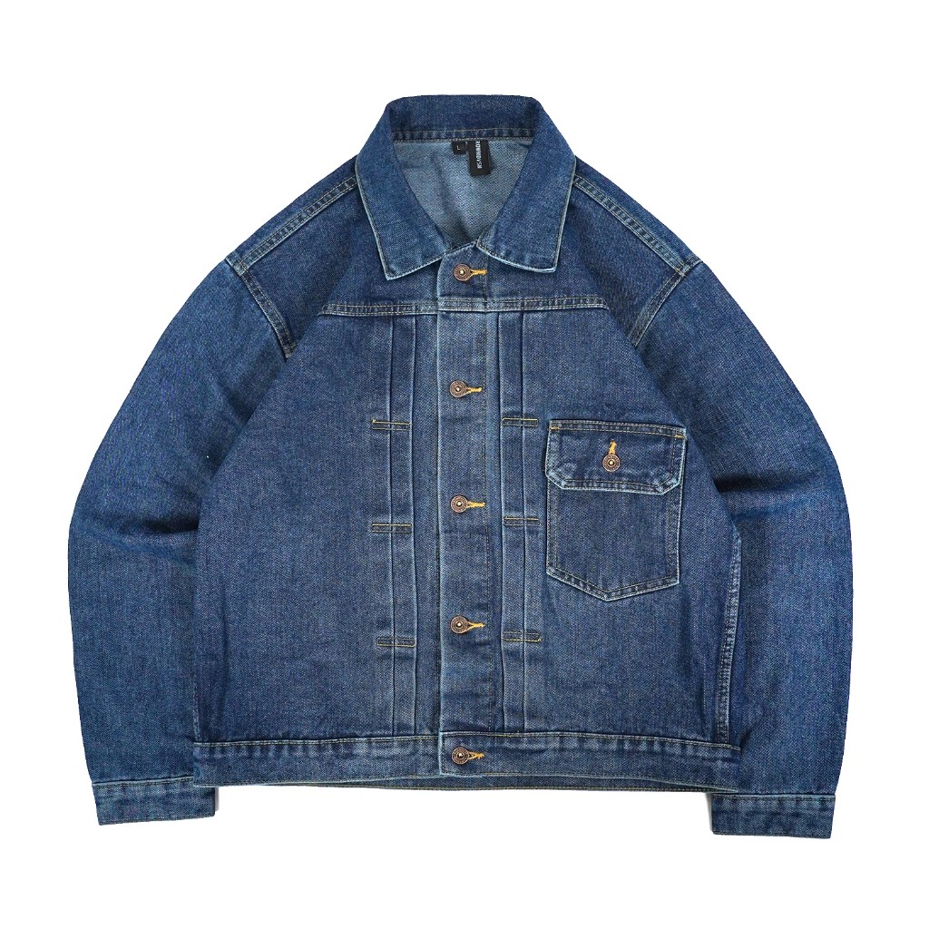 Rown Division Storage Denim Jacket - Rowndvsn Jaket Winstone Navy