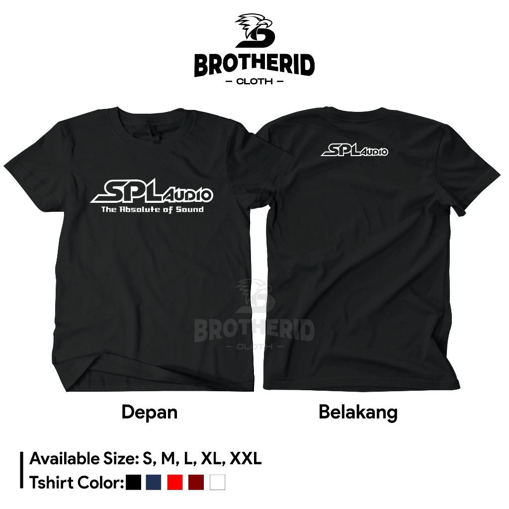 ATLASTREET Kaos SPL Audio Baju Operator Sound System Sistem Original