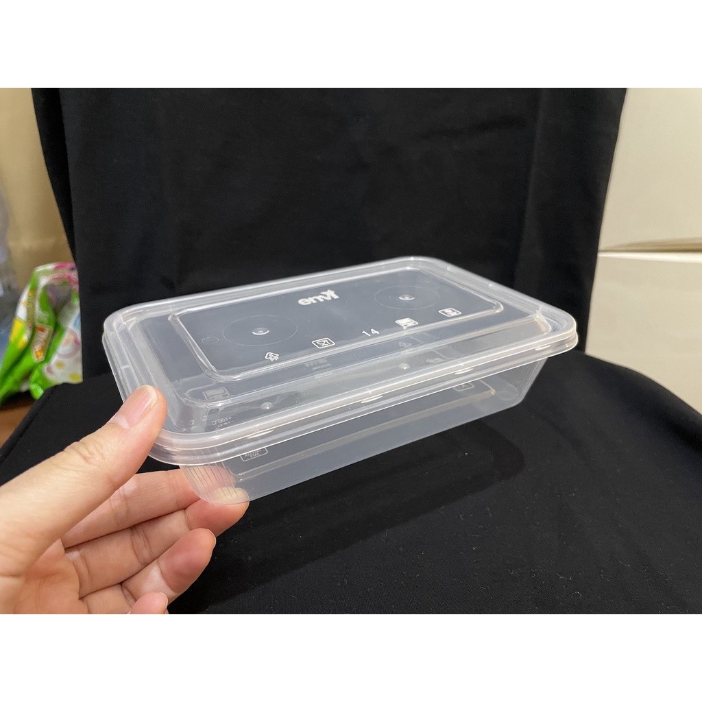 SP Kotak Makan Plastik 500 ml Tempat Box Nasi Microwave Thinwall Food Container