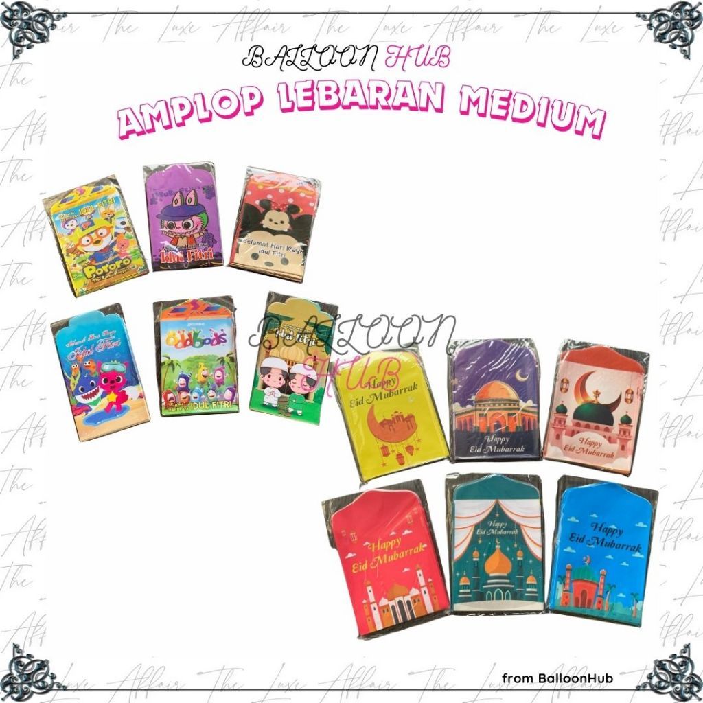 (shes gone) Amplop Lebaran paket usaha Isi 1000/2000/5000 Pcs Amplop Lebaran Idul Fitri