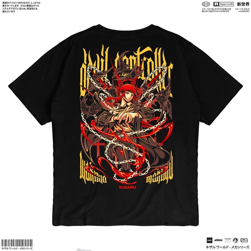 KIZARU T-Shirt | Kaos Anime | MAKIMA