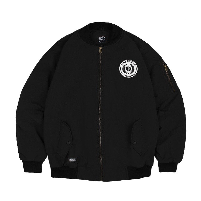 Rown Division Official Jaket Bomber Worca Black