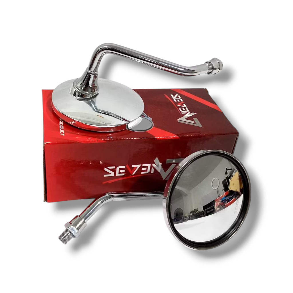 kaca spion retro bulat tangkai pendek honda drat 14 cb cg gl megapro tiger win c70 c50 s90 c700 supe