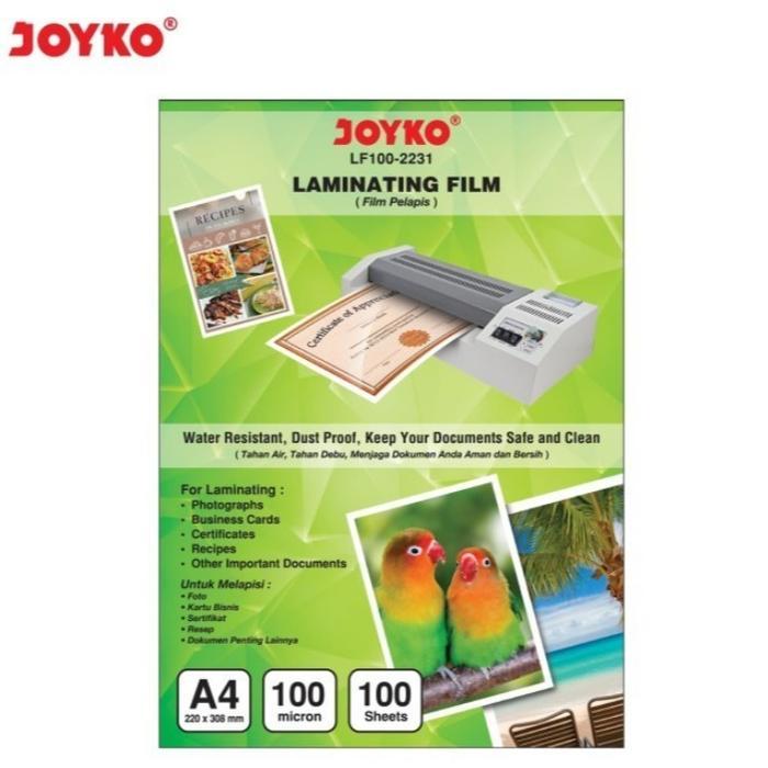 JOYKO LAMINATING FILM A4 / PLASTIK LAMINATING - JOYKO TERLARIS