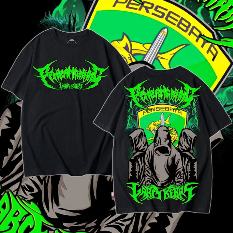 KAOS PEMBANGKANG PERSEBAYA GARIS KERAS