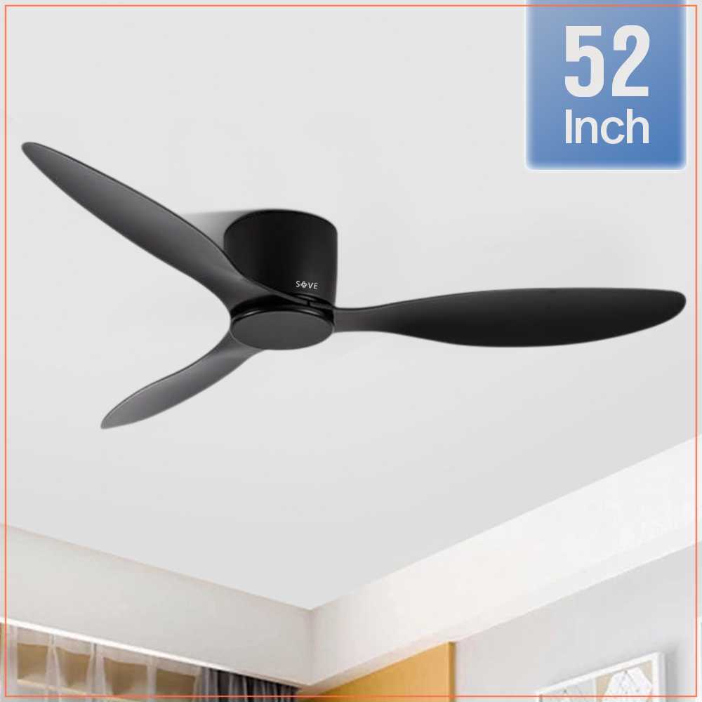 SOVE Kipas Angin Gantung Plafon Ceiling Fan 52 Inch - FS2007