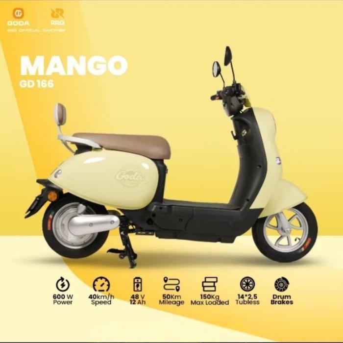 DISKON PROMO GODA GD166 NEW SEPEDA LISTRIK TERBARU DARI GODA GD-166