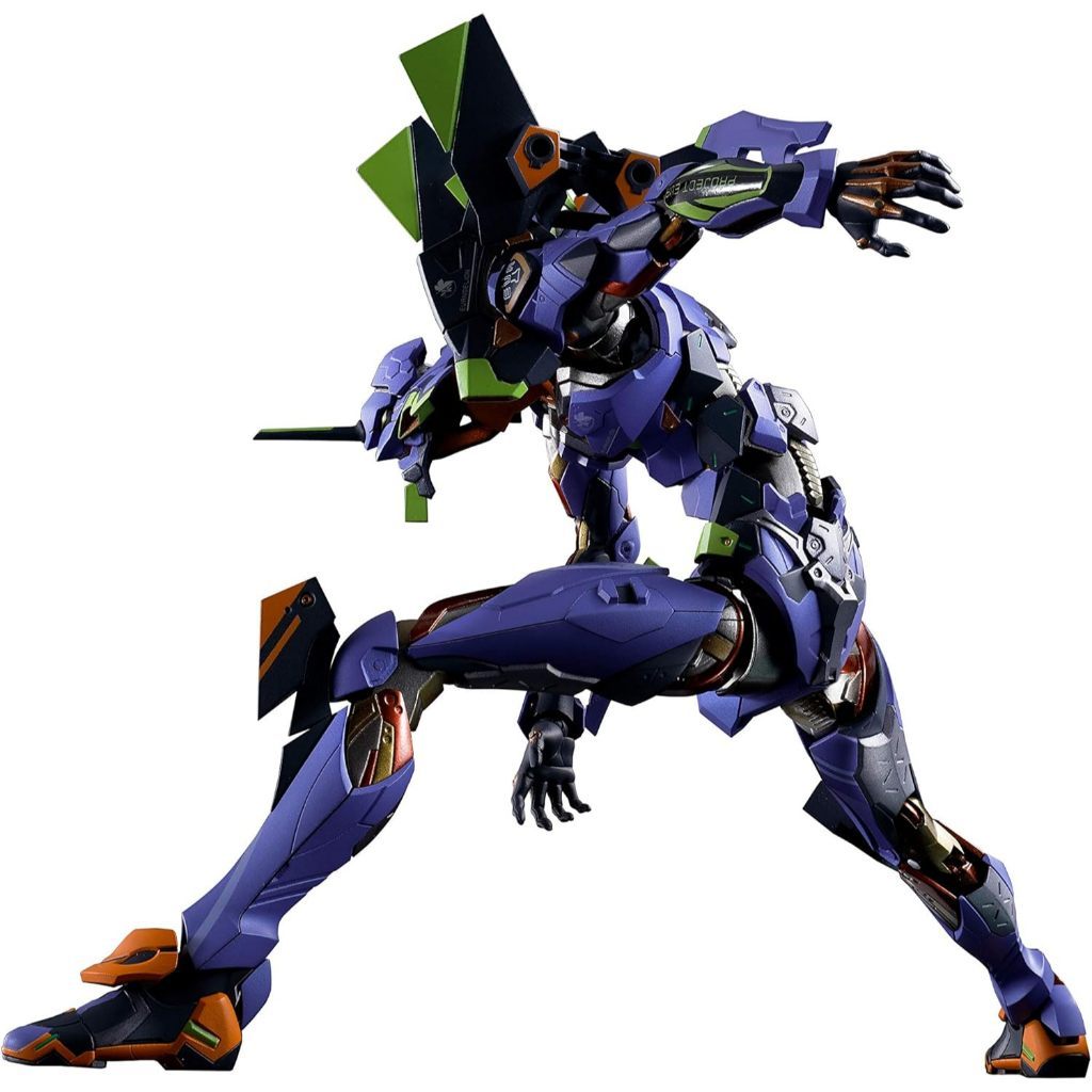 TAMASHII NATIONS Bandai Metal Build Eva-01 Test Type Neon Genesis Evangelion Action Figure