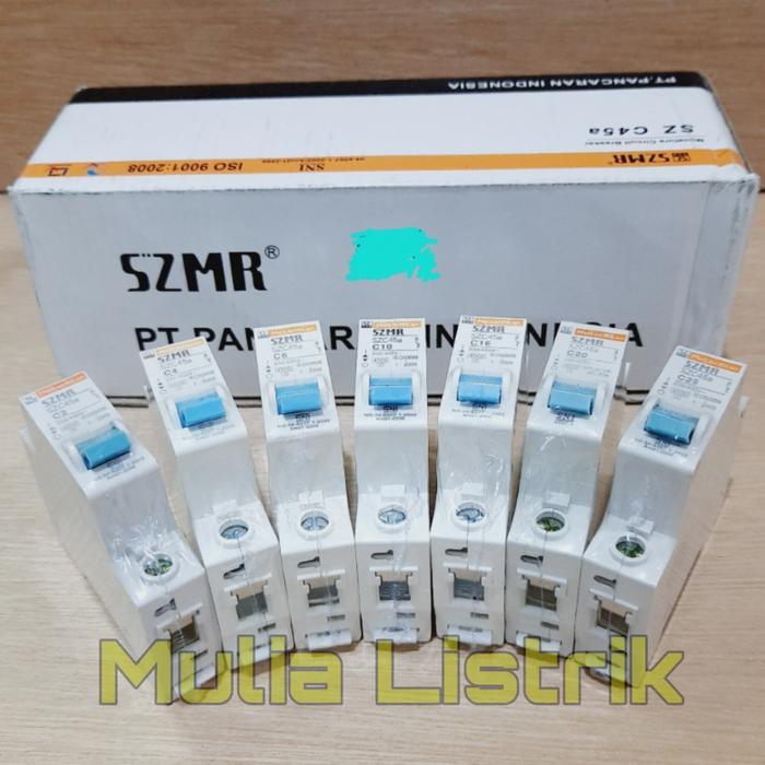 MCB SZMR MCB meteran listrik - 2A