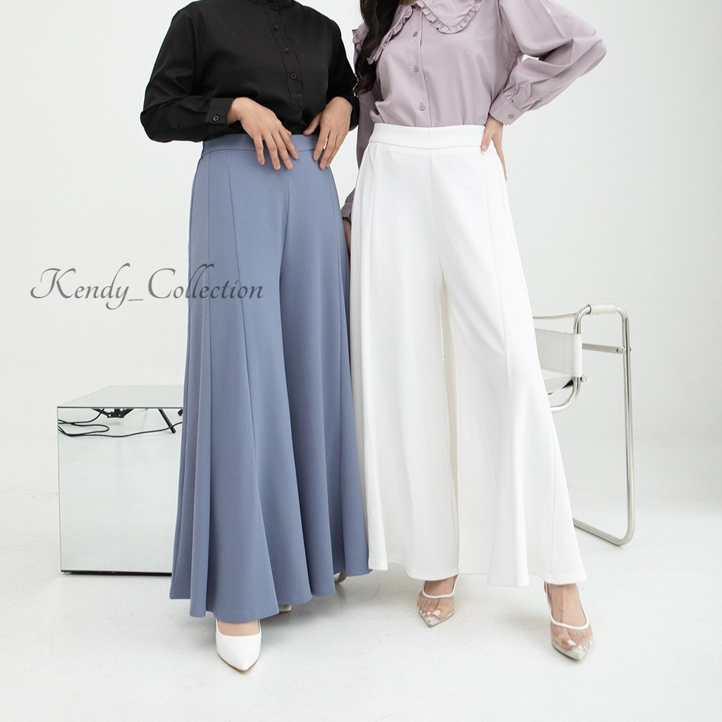 Celana Panjang Umbrela | kulot payung panjang polos premium | celana kerja polos wanita