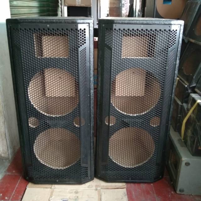 Box speaker 3 way 15 x 2 box speaker 15 inchi kosongan