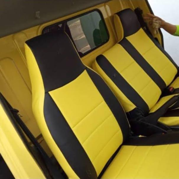 SARUNG JOK MOBIL CANTER TURBO INTERKULER ENGKEL DAN TRUK - Kuning