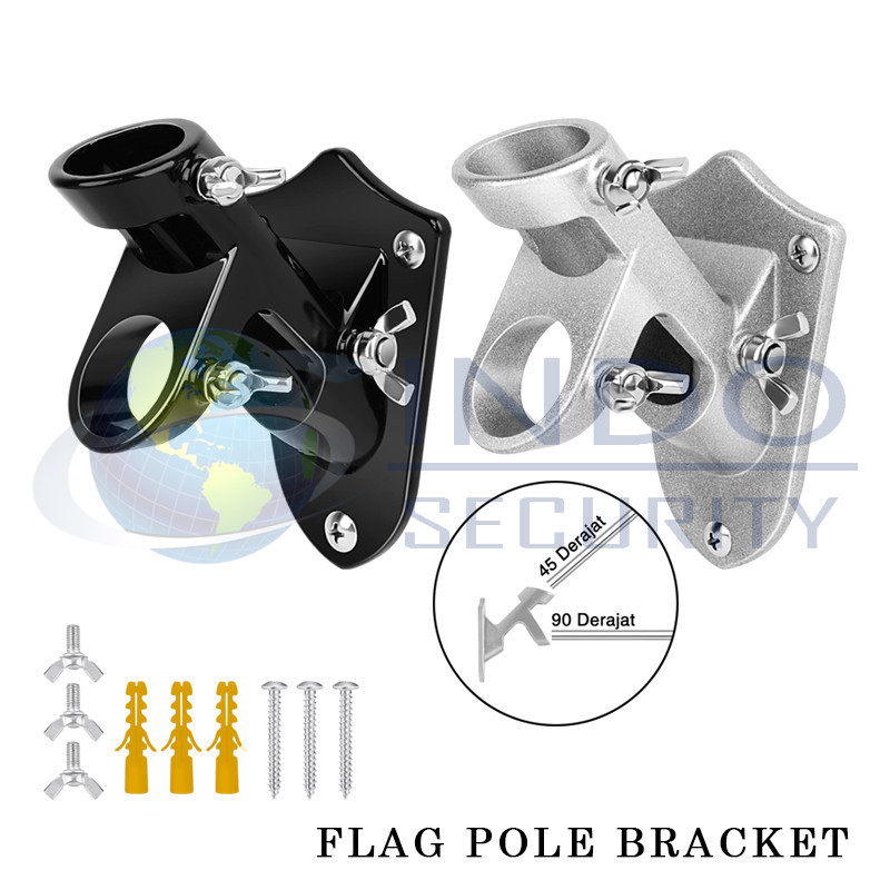 Dudukan Tiang Bendera -  Bracket Tiang Bendera