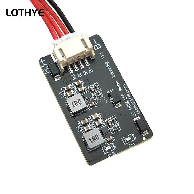 Modul Penyeimbang Energi Baterai Lithium Lifepo4 Lipo Li-ion 12A Versi Induktif BMS 2S 3S 4S Papan P