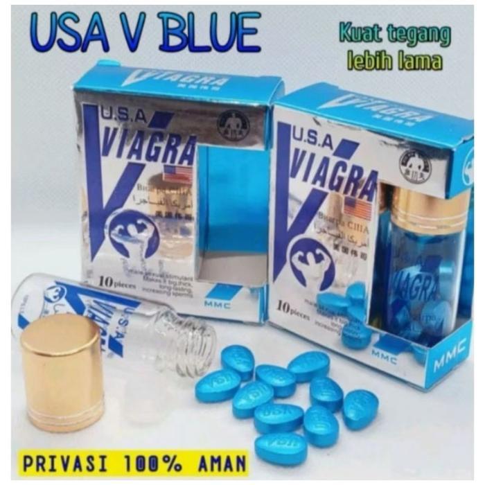 Viagraa Mmc Blue Biru Original Pil Penambah Stamina Pria Obat Herbal Vitalitas Tahan Lama Kuat Dan A