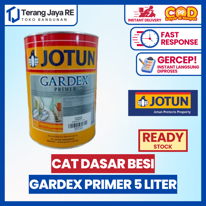 Cat Dasar / Primer JOTUN GARDEX PRIMER 5 Liter - Cat Dasar Kayu dan Besi