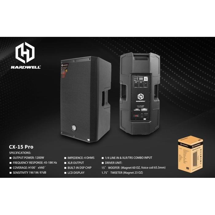 PROMO BIG SALE Speaker Aktif Hardwell Cx15 pro 15 inch