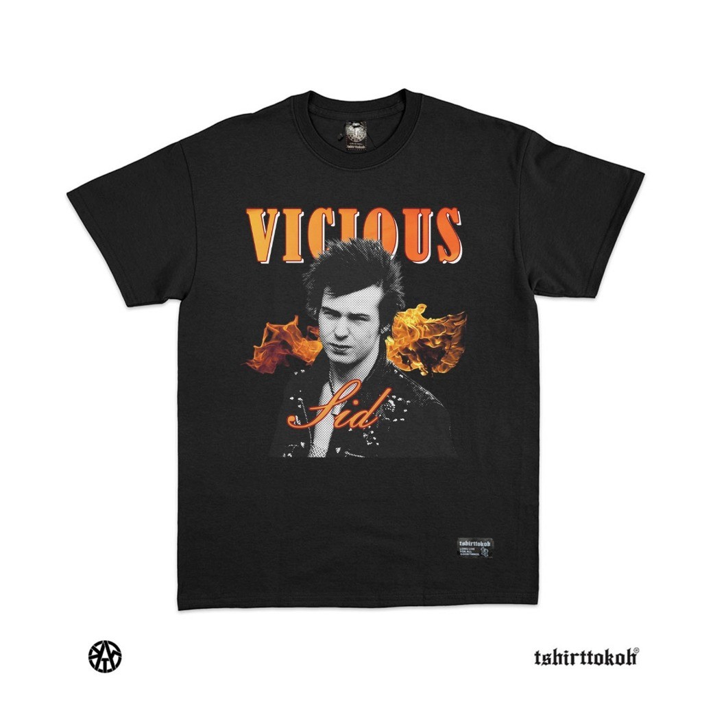 Tshirttokoh - Kaos SID VICIOUS