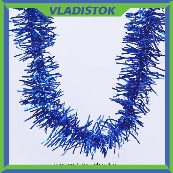 slinger polos rumbay hiasan parcel tensil - Biru