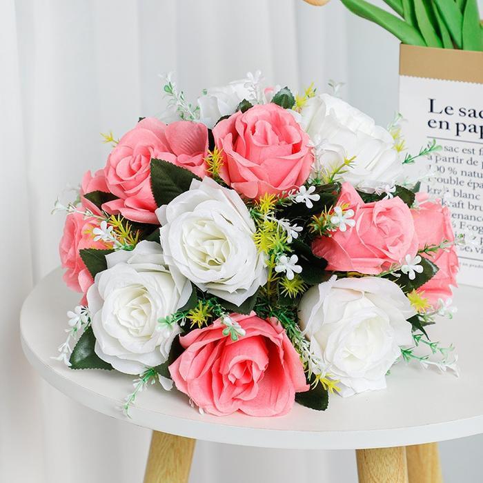 Vas bunga besar mewah tempat bunga dan hiasan meja hiasan ruang tamu hiasan meja tamu Eyre Vas Besar