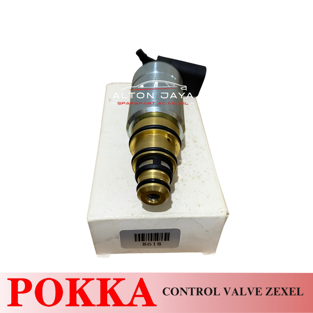 KONTROL SELENOID VALVE KOMPRESOR AC MOBIL ZEXEL POKKA 8618