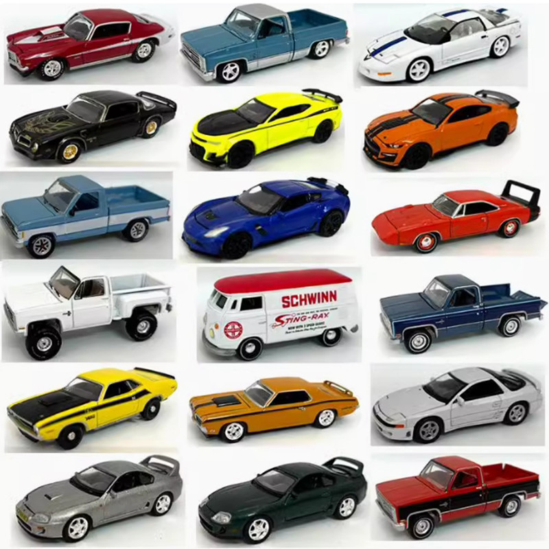Have Flaws Autoworld 1:64 C10/Pontiac Firebird/Corvette ZR1/ Impala/Camaro/Mustang/Supra(No Retail b