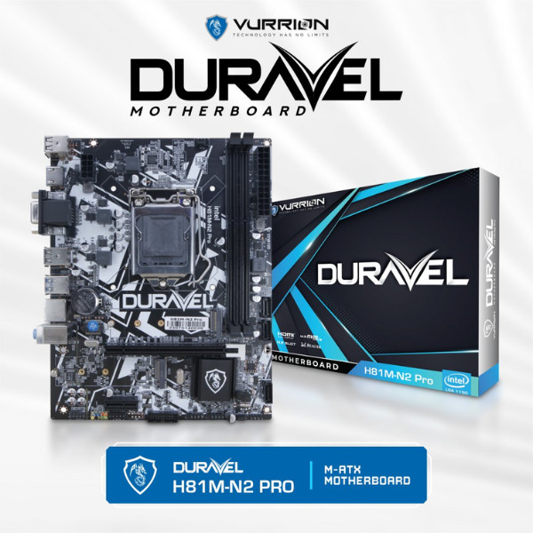 DURAVEL H81M-N2 PRO Motherboard Intel LGA 1150 DDR3 – Mobo Gaming & Office