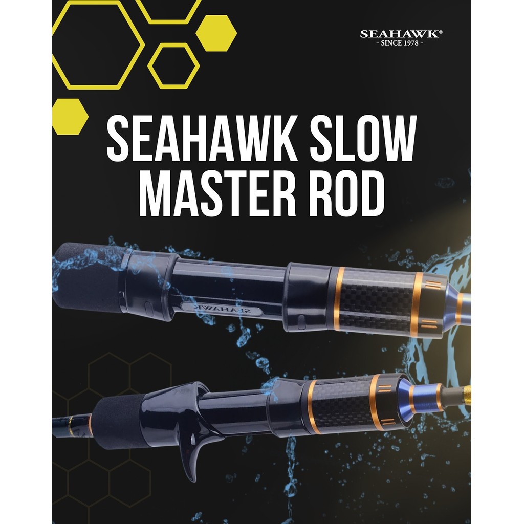 JORAN PANCING SLOW JIGGING - SEAHAWK SLOW MASTER 632 OVERHEAD & SPINNING