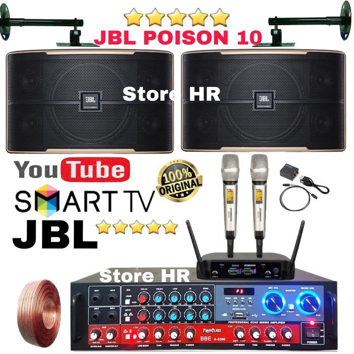 PAKET KARAOKE SPEAKER JBL 10 INCH ORIGINAL PAKET MURAH