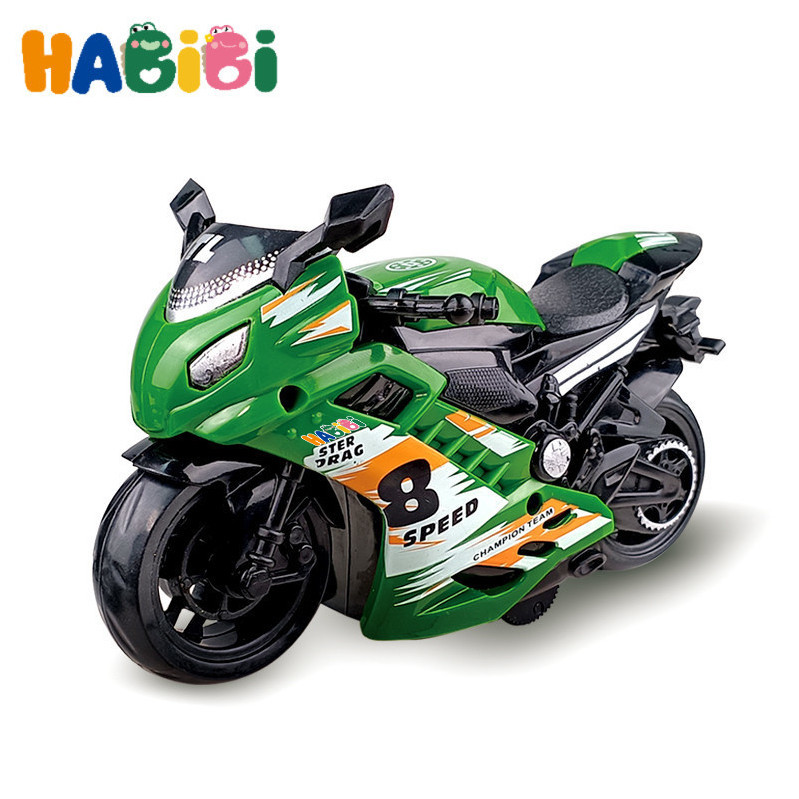 Habibi Motor Mainan Anak Inersia, Toy Vehicle Jalan Sendiri, Tahan Banting, Jok Bisa Dibuka 11 Warna