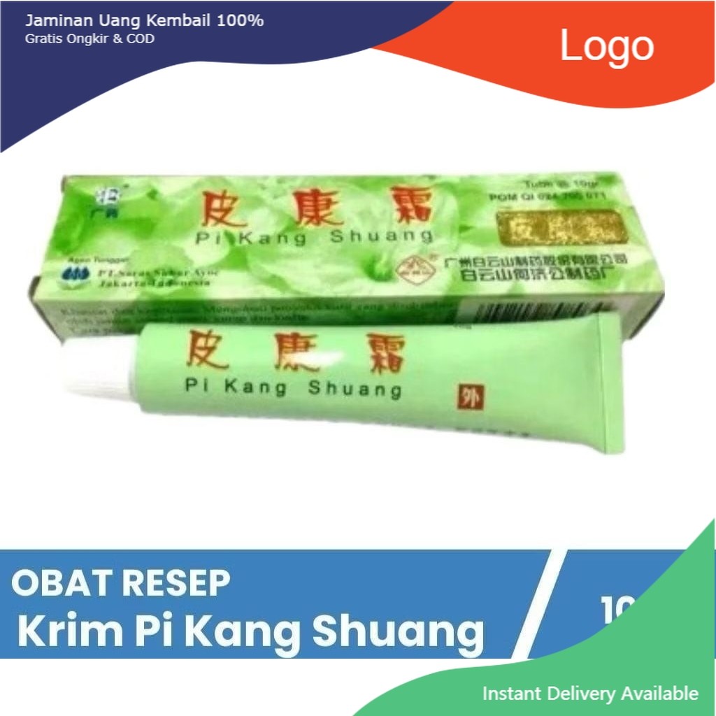 EKSTRA GRATIS ONGKIR (bisa cod) Pi Kang Shuang Original Salep Obat Gatal 100% Asli -DA-