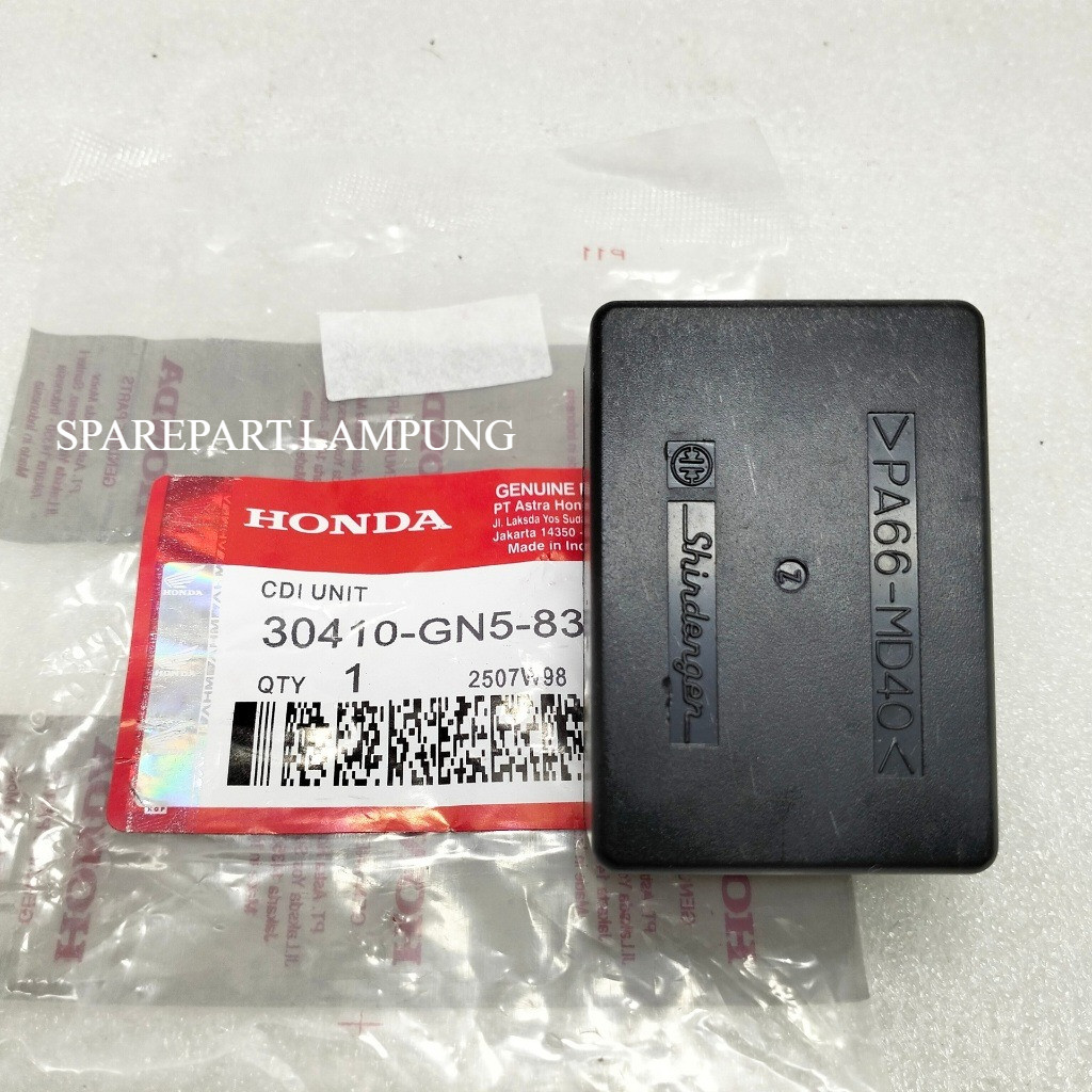 ORIGINAL CDI UNIT GN5 HONDA GRAND, SUPRA X, LEGENDA, PRIMA, REVO LAMA, SUPRA FIT NEW ASLI ORIGINAL A