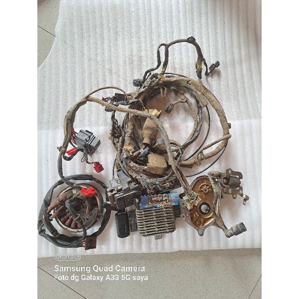 ACG SETATER ALL NEW VARIO 150 KEYLESS KELISTRIKAN ACG SETATER ALL NEW VARIO 150 KEYLESS SET ECU SCU 