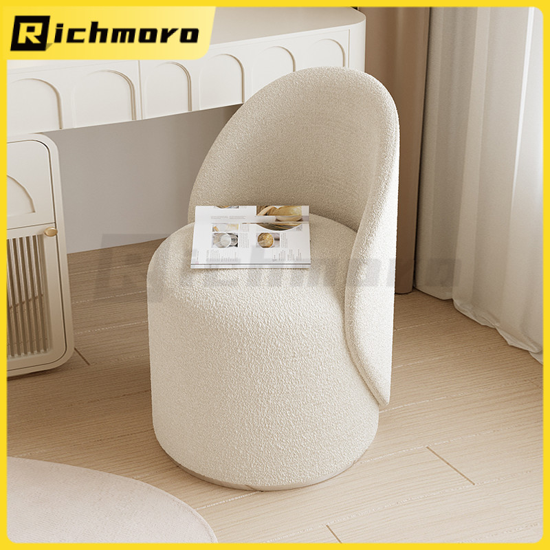 360°Putar Makeup stool Kursi Meja Rias Putar Chair Kursi Meja Rias Sandaran Kursi Santai Kursi Rumah