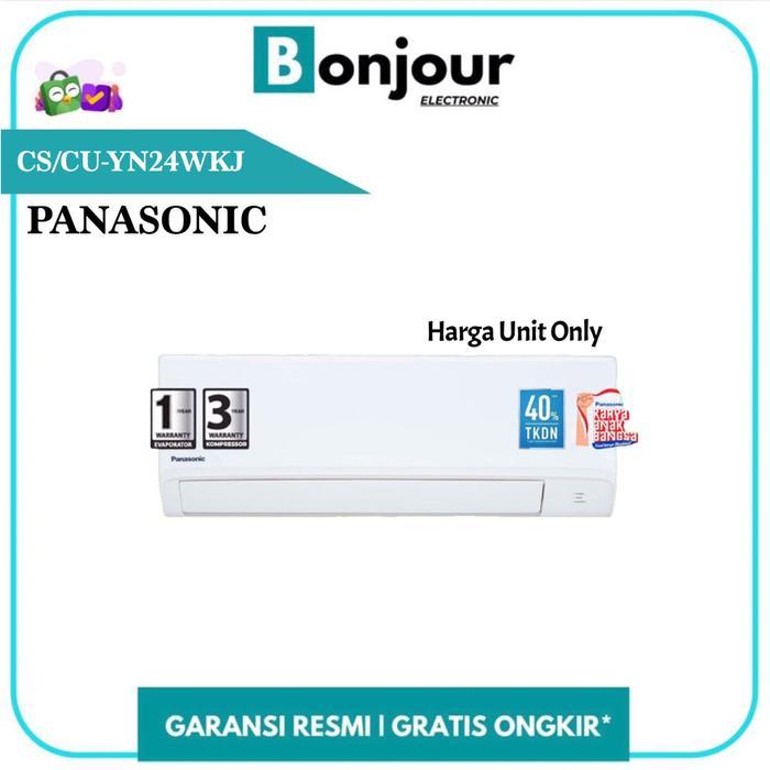 AC PANASONIC CSCUYN24WKJ I CS/CU-YN24WKJ I PANASONIC AC 2.5 PK STANDAR