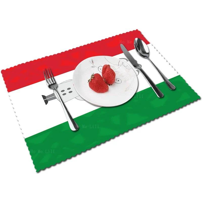 Smiling Cartoon Chef Keep Trays Gourmet Beef Steak Over Italian Flag Caricature Polyester Fabric Pla