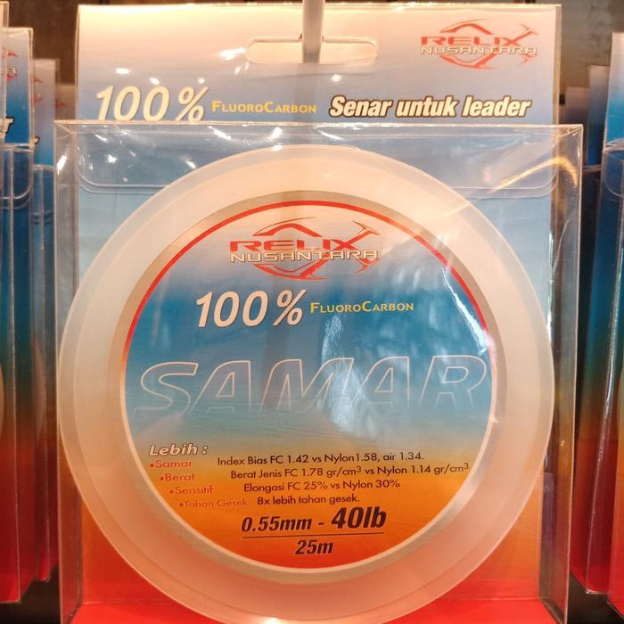 Senar Leader Samar 40 lb 100% FluroCarbon