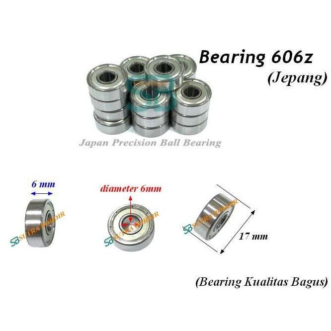 bearing 606z ball bearing 606zz Miniature Ball Bearing Japan 606zz Conveyor bearing 606z EZO bearing