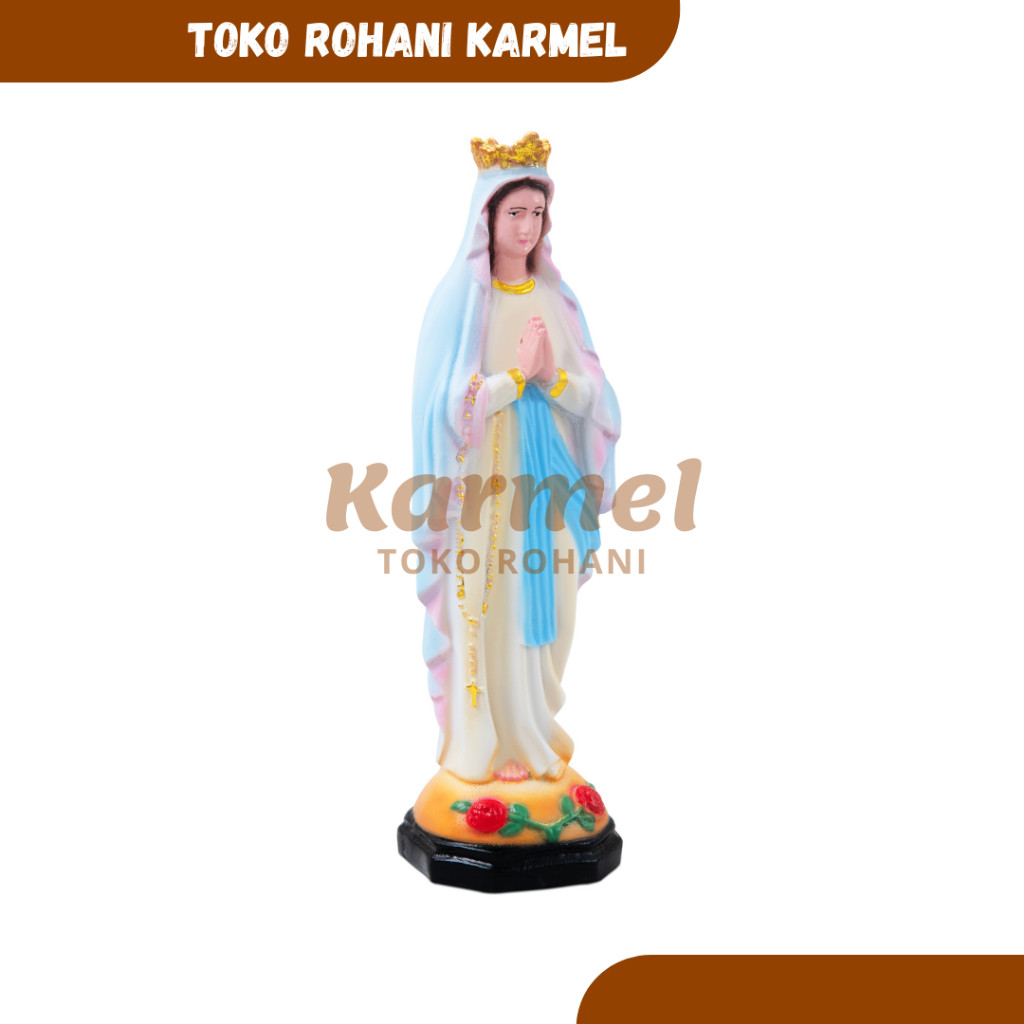 [DISKON] PATUNG MARIA LORDES 30 CM / PATUNG BUNDA MARIA 30 CM / PATUNG MARIA BESAR / PATUNG KATOLIK
