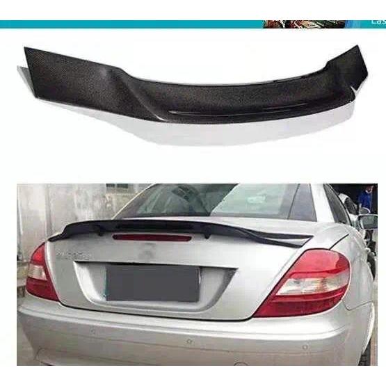 R171 Carbon Fiber R Style Spoiler For Mercedes Benz SLK Class R171 2005 - 2011 SLK200 SLK280 SLK300 