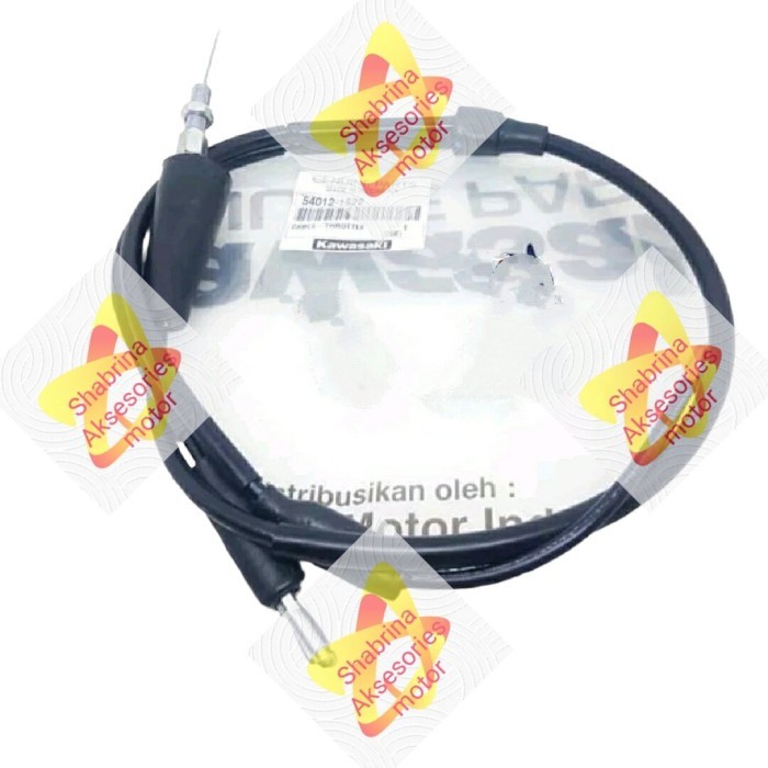 Kabel/Tali Gas Panjang Kawasaki Ninja R/SS untuk Stang Pipa original