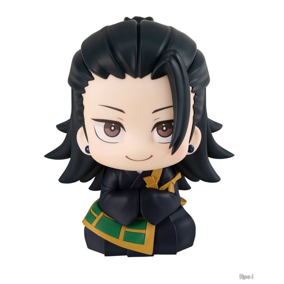 10CM Anime Jujutsu Kaisen Geto Suguru High School Satoru Gojo Look Up Sitting Cute Q Version Model T