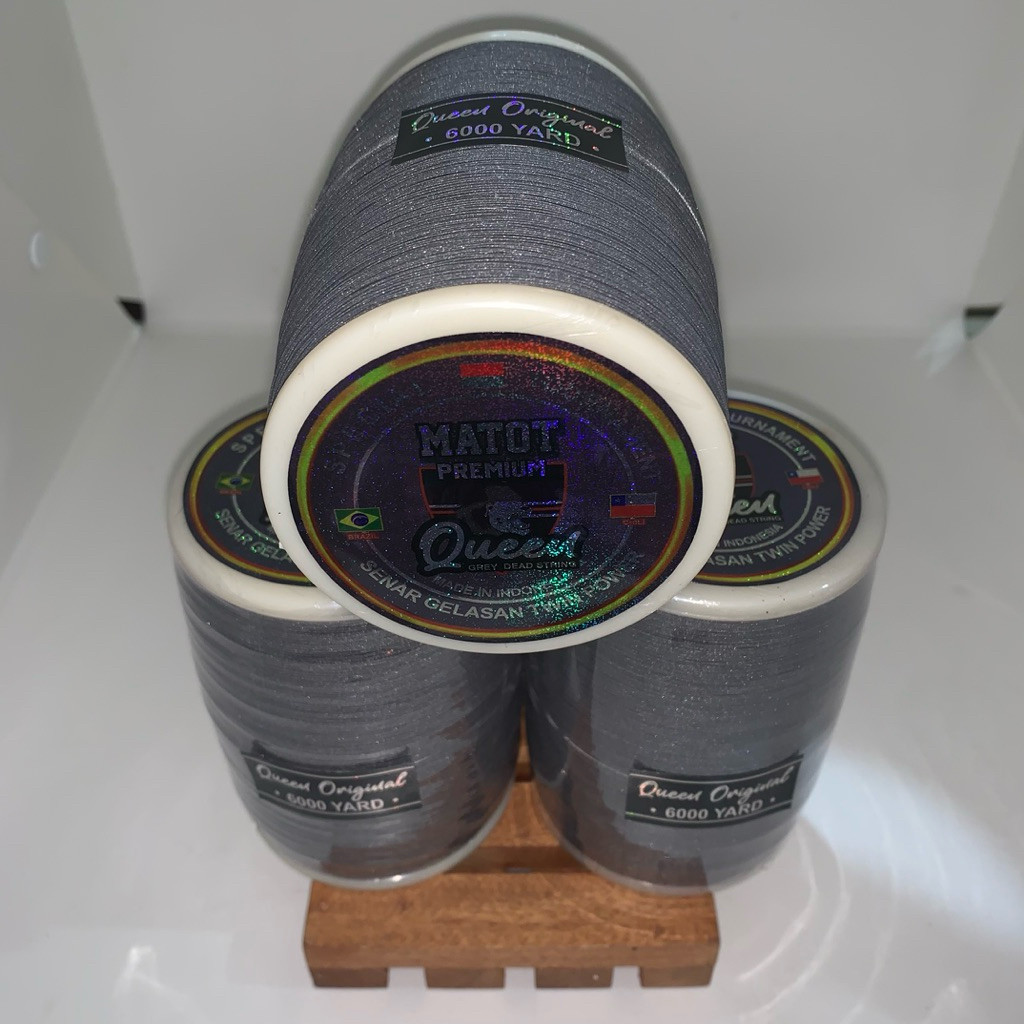 Gelasan Matot PREMIUM  MATOT ABU 025/028 WALET 6000Yard BEKLIT - ORI + Double Silicon (BELI 2 SUDAH 