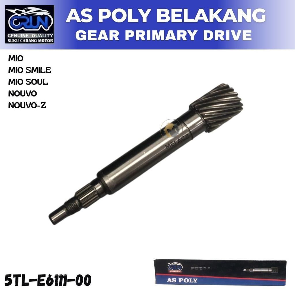 CRUN As Poly Yamaha MIO  As Pully / As Pulley MIO SOUL MIO NEW MIO SMILE NOUVO Z 5LW-E6111-00