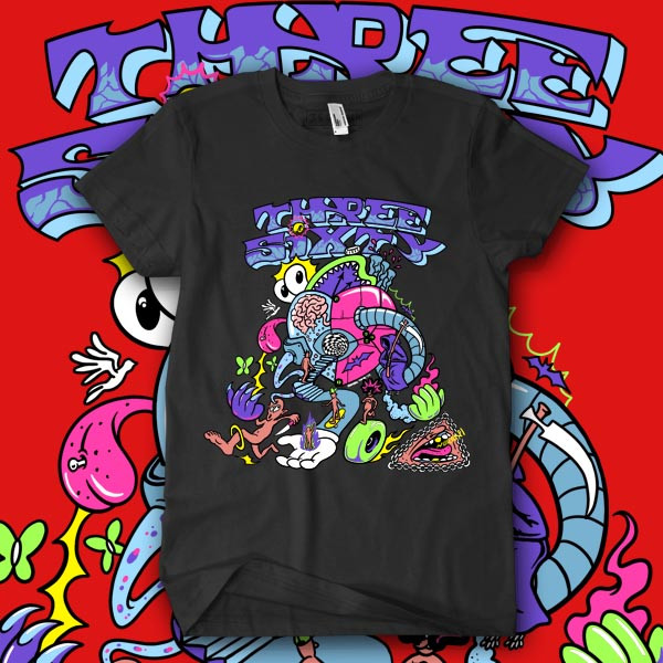 Threesixty Merchandise Nurani Hitam