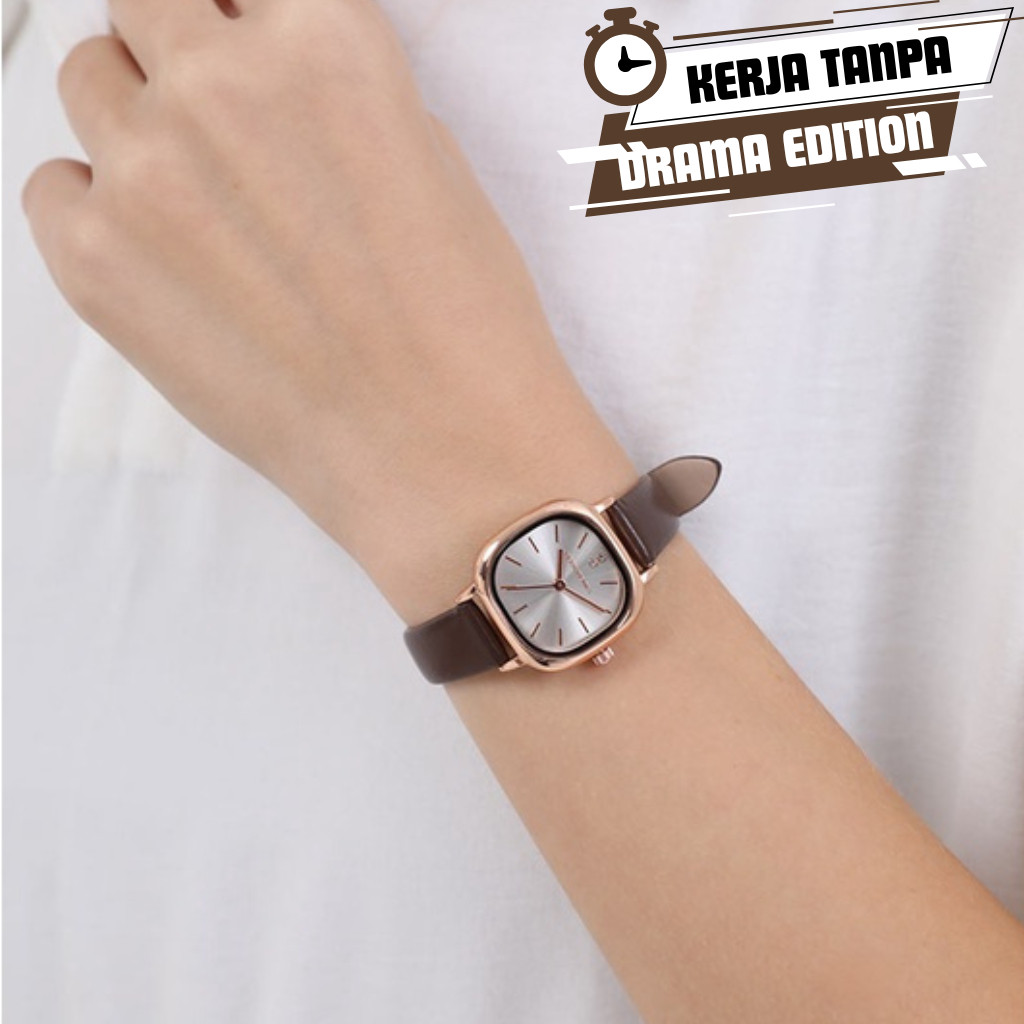 RANUWI Berrybenka - Jam Tangan Kulit Wanita Sofia Cika Cusion